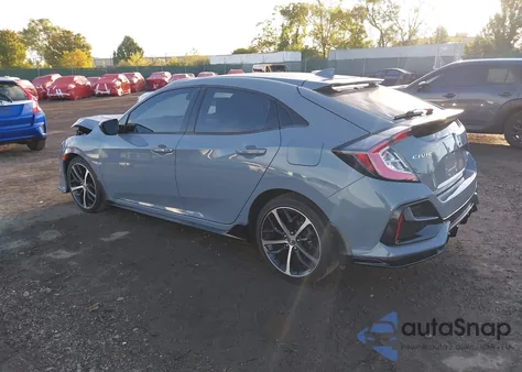 2021 Honda Civic Sport from USA, damaged, VIN SHHFK7H40MU426006